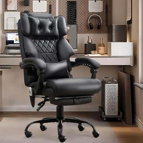 Massage Office Chair with Foot Rest — Massage Chairs, Sofetura