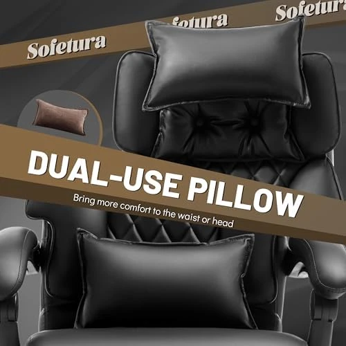 Massage Office Chair with Foot Rest — Massage Chairs, Sofetura
