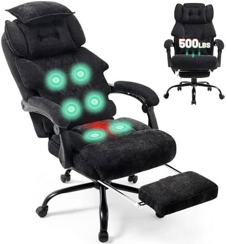 Massage Office Chair with Foot Rest — Massage Chairs, Sofetura