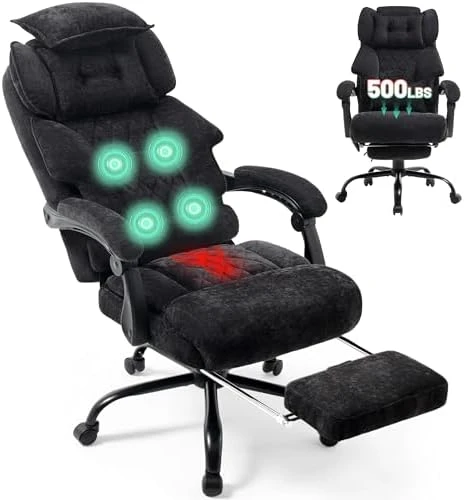Massage Office Chair with Foot Rest — Massage Chairs, Sofetura