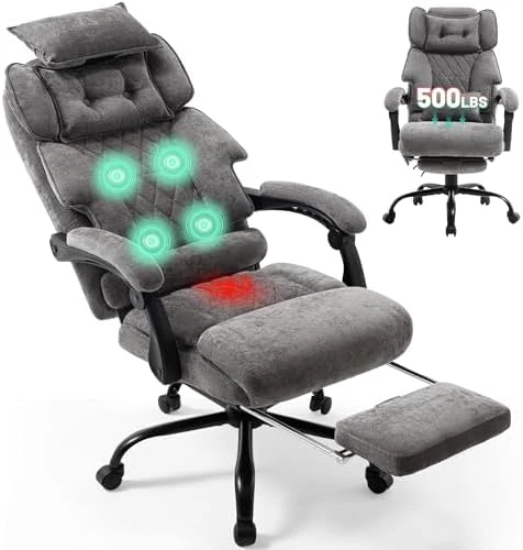 Massage Office Chair with Foot Rest — Massage Chairs, Sofetura