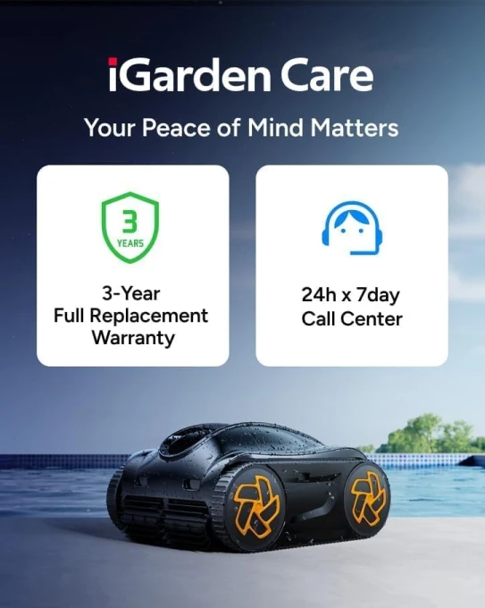 Pool Cleaner Robot — Robot Vacuum, iGarden
