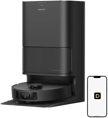 Robot Vacuum and Mop Combo with Self-Emptying Dock — Robot Vacuum, Dreame