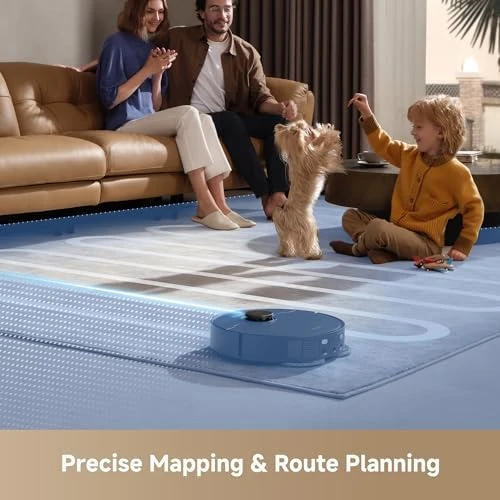 Robot Vacuum and Mop Combo with Self-Emptying Dock — Robot Vacuum, Dreame