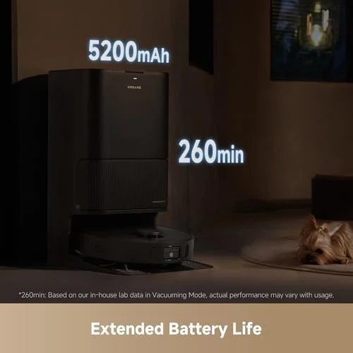 Robot Vacuum and Mop Combo with Self-Emptying Dock — Robot Vacuum, Dreame