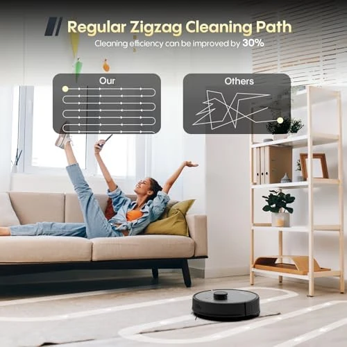 Self-Emptying Robot Vacuum and Mop Combo — Robot Vacuum, eitton