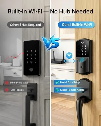 Smart Lock with Handle Set — Smart Lock, Firstriver