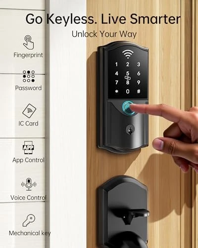 Smart Lock with Handle Set — Smart Lock, Firstriver
