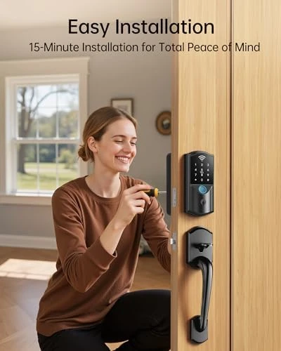 Smart Lock with Handle Set — Smart Lock, Firstriver