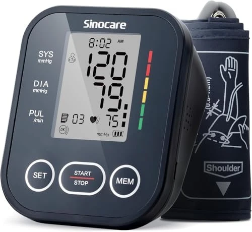 Upper Arm Blood Pressure Monitor — Blood Pressure Monitor, SINOCARE