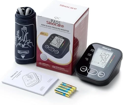 Upper Arm Blood Pressure Monitor — Blood Pressure Monitor, SINOCARE