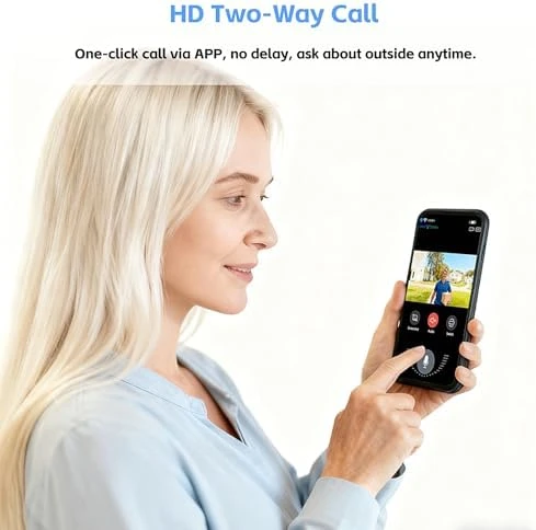 Video Doorbell Camera with Chime — Video Doorbell, UNXAI