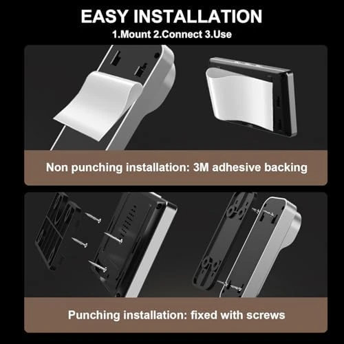 Video Doorbell with 43-Inch Monitor — Video Doorbell, irianu