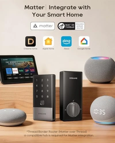 Wi-Fi Smart Door Lock — Smart Lock, Dreame