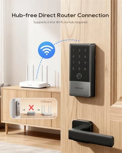 Wi-Fi Smart Door Lock — Smart Lock, Dreame