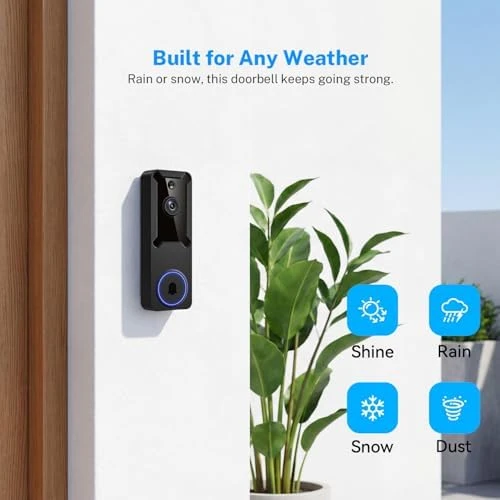 Wireless Wi-Fi Video Doorbell Camera — Video Doorbell, Wynoxian