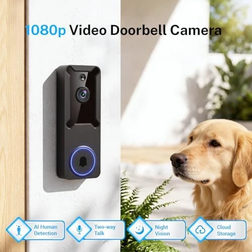 Wireless Wi-Fi Video Doorbell Camera — Video Doorbell, Wynoxian