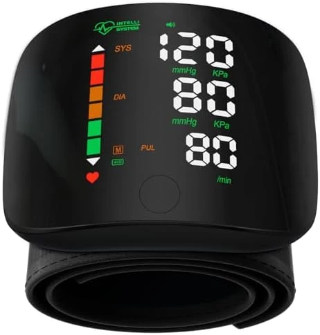 Wrist Blood Pressure Monitor with LED Display and Touch Screen — Blood Pressure Monitor, Double love
