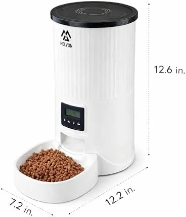 Automatic Cat and Dog Feeder with Voice Recorder — Automatic Pet Feeder, Elevon