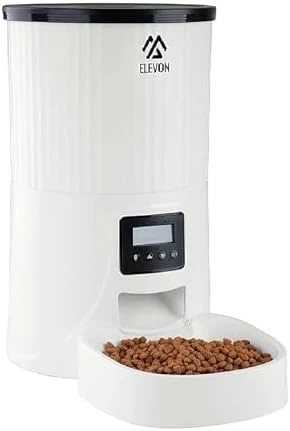Automatic Cat and Dog Feeder with Voice Recorder — Automatic Pet Feeder, Elevon
