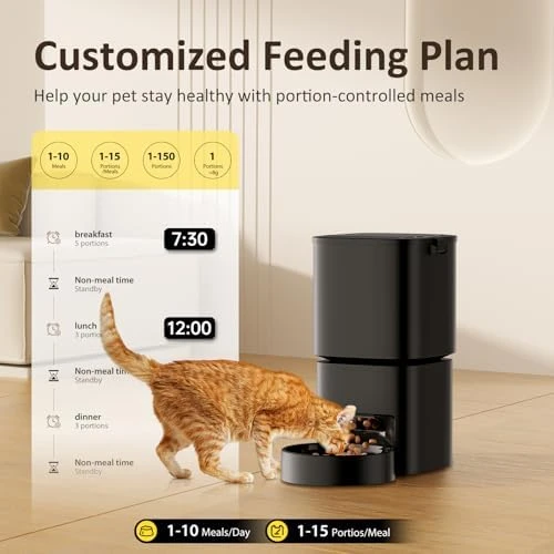 Automatic Cat Feeder — Automatic Pet Feeder, DUDUPET