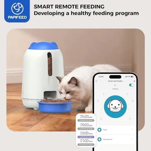 Automatic Pet Feeder with App Control — Automatic Pet Feeder, PAPIFEED