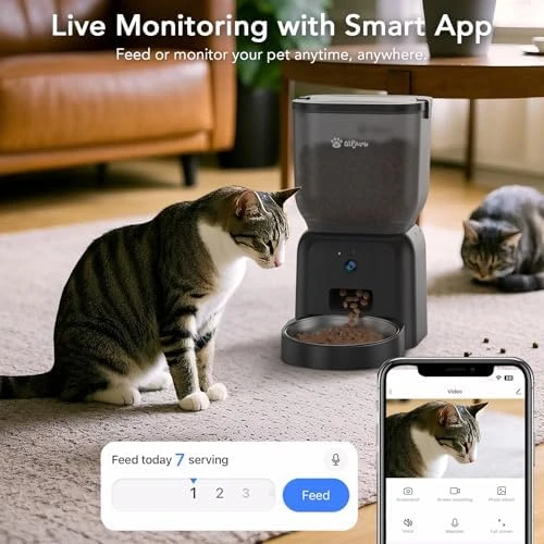 Automatic Pet Feeder with Camera and App Control — Automatic Pet Feeder, Olfjurk