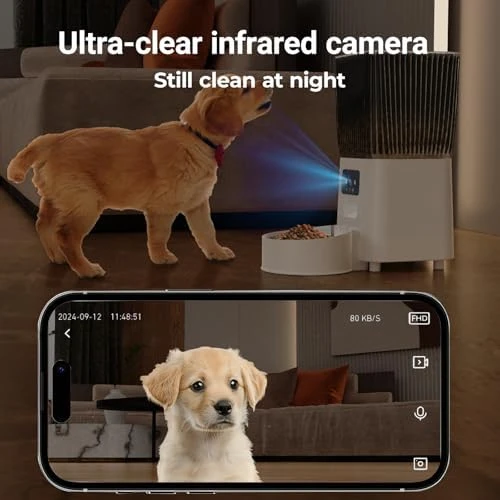 Automatic Pet Feeder with Camera — Automatic Pet Feeder, pufuer