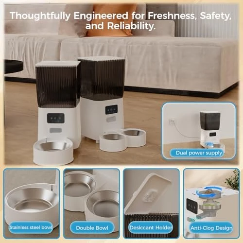 Automatic Pet Feeder with Camera — Automatic Pet Feeder, pufuer