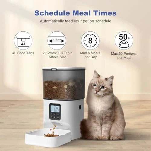 Automatic Pet Feeder — Automatic Pet Feeder, ANDOLL HOME