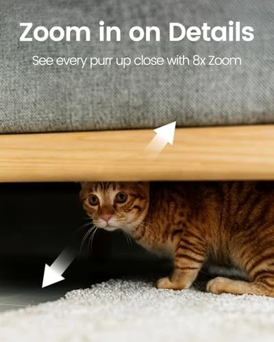 Indoor Security Camera with AI Detection and Two-Way Audio — Security Camera, VIMTAG