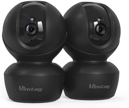 Indoor Security Camera with AI Detection and Two-Way Audio — Security Camera, VIMTAG