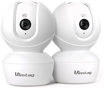 Indoor Security Camera with AI Detection and Two-Way Audio — Security Camera, VIMTAG