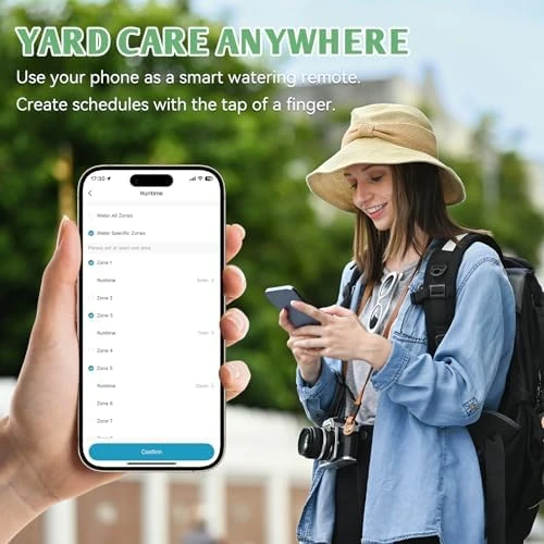 8 Zone Smart Irrigation Controller — Irrigation System, Snowtaros