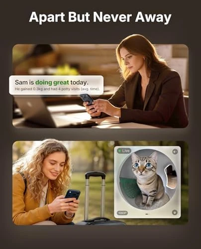 AI-Camera Self Cleaning Cat Litter Box — Self-Cleaning Litter Box, PETKIT