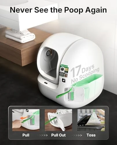 AI-Camera Self Cleaning Cat Litter Box — Self-Cleaning Litter Box, PETKIT