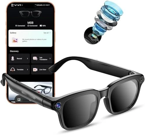 Ai Smart Glasses with Camera — Smart Glasses, Paubea