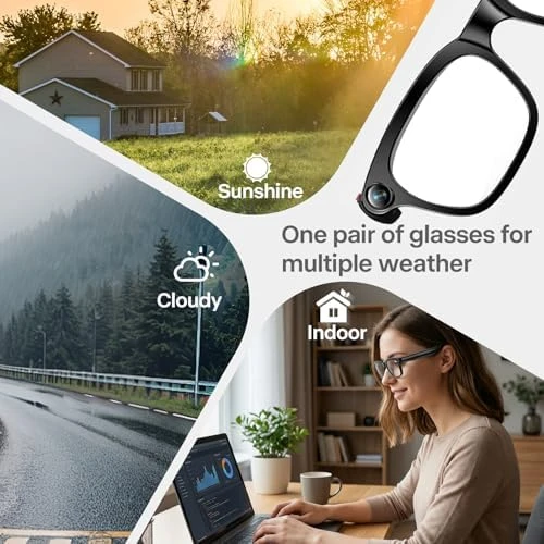 Ai Smart Glasses with Camera — Smart Glasses, Paubea