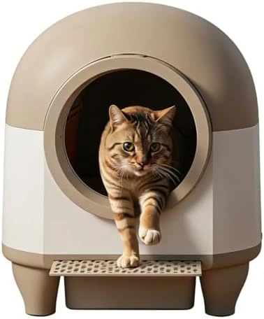 AutoClean Litter Box - 90L Large Capacity for Multi-Cat Households — Self-Cleaning Litter Box, Greesum