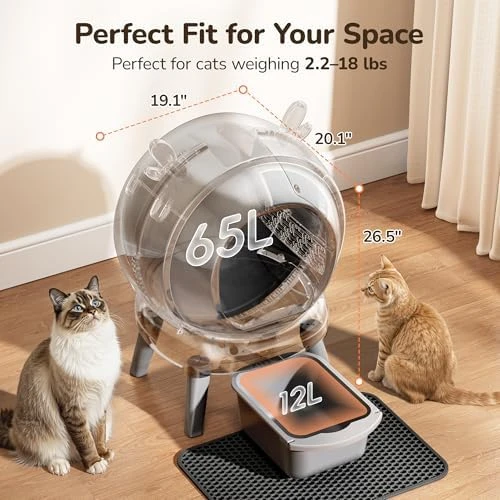 Automatic Self Cleaning Litter Box — Self-Cleaning Litter Box, Furrykiddy
