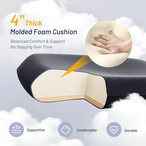 Desk Chair for Long Hours & Lower Back Pain Relief — Smart Chairs, QLTPLUS