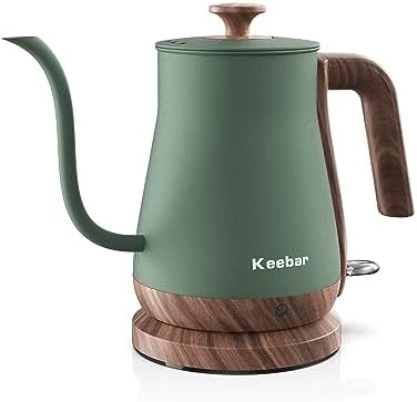 Gooseneck Kettle with Auto Shut Off — Electric Kettle, Keebar