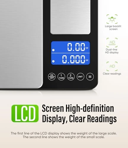 Kitchen Scale with Dual Platform — Kitchen Gadgets, Letron