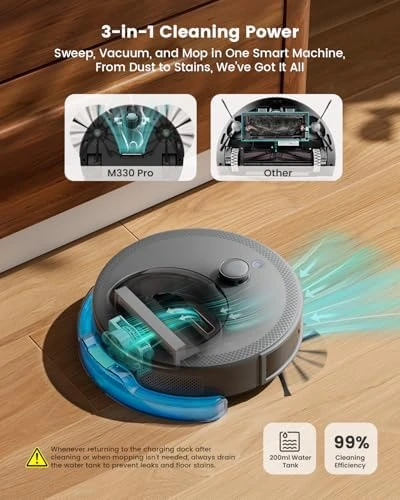 Robot Vacuum and Mop with LiDAR Navigation — Robot Vacuum, Lefant