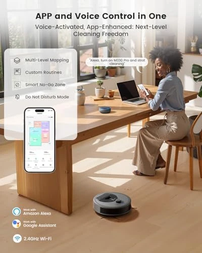 Robot Vacuum and Mop with LiDAR Navigation — Robot Vacuum, Lefant