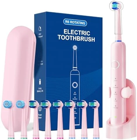 Rotating Electric Toothbrush with 5 Cleaning Modes — Electric Toothbrush, MCUDKIK