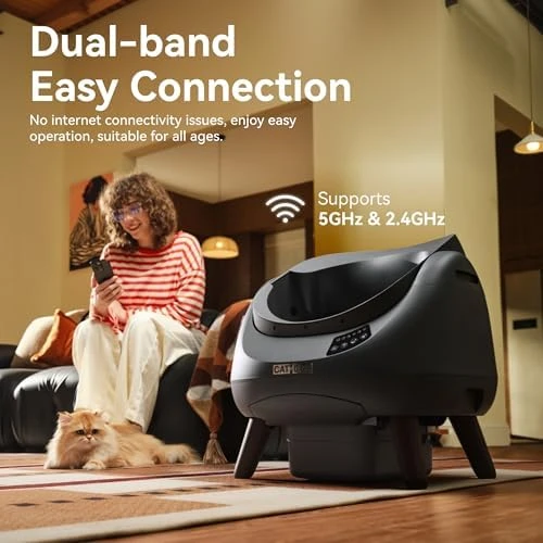 Self Cleaning Cat Litter Box Open-X — Self-Cleaning Litter Box, CATLINK