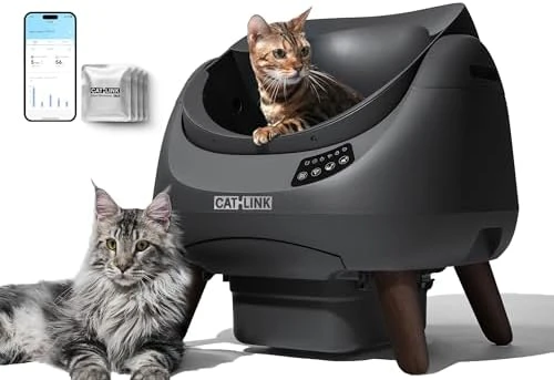 Self Cleaning Cat Litter Box Open-X — Self-Cleaning Litter Box, CATLINK