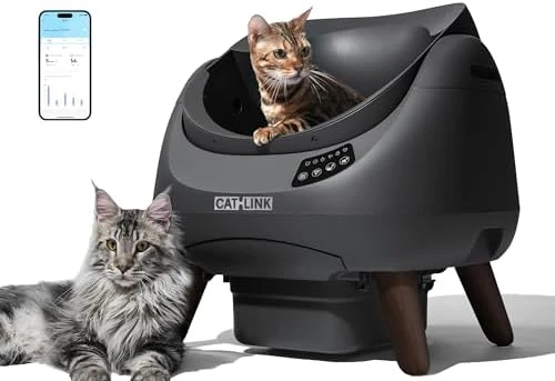 Self Cleaning Cat Litter Box Open-X — Self-Cleaning Litter Box, CATLINK