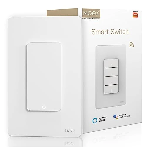 Smart 4 Gang Light Switches, 2nd Generation — Smart Switch, MOES
